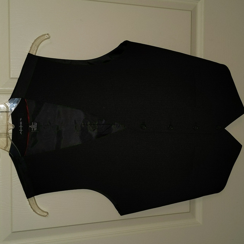 Axist Suit Vest, Black, Medium